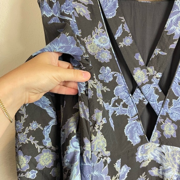 Free People Melrose Bell Sleeve Maxi Dress Size 4 - Picture 6 of 9